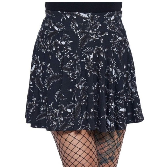 Killstar Dresses & Skirts - Aloha From Hell Skater Skirt
